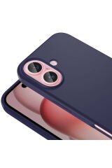 iPhone 16 Plus Kılıf Magsafe Şarj Özellikli Sıvı Teknolojili Silinebilir Sert BSAY Kivi Kapak-Bej Go Bej Gold