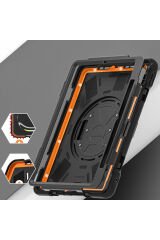 iPad Pro 11 2024 BSAY Defender Tablet Silikon - Siyah Siyah