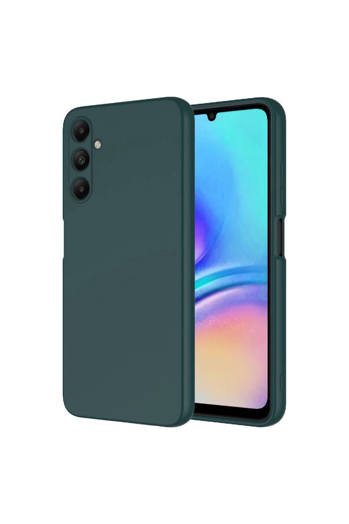 Galaxy A05S Kılıf BSAY Mara Lansman Kapak - Koyu Mor Koyu Yeşil