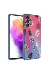 Galaxy A13 4G Kılıf Kamera Korumalı Desenli Sert Silikon BSAY Epoksi Kapak - NO4 No1