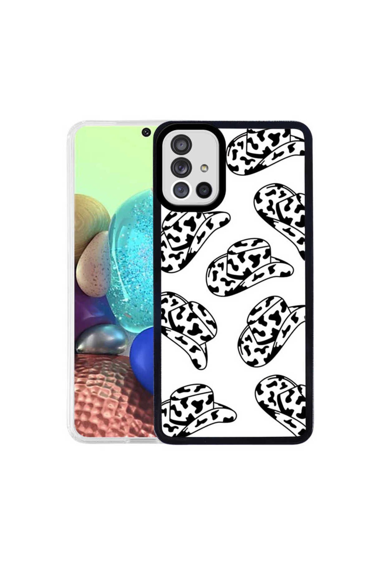 Galaxy A71 Kılıf TKNC M-Fit Desenli Kapak - Hat No5 Hat No5