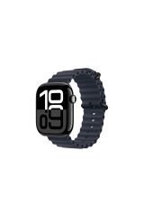 Watch 10 42mm Uyumlu BSAY KRD-75 Silikon Kordon-Mat Lacivert