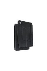 iPad Pro 13 2024 GZGN Border Keyboard Bluetooh Bağlantılı Standlı Klavyeli Tablet Kılıfı - Siyah Siyah