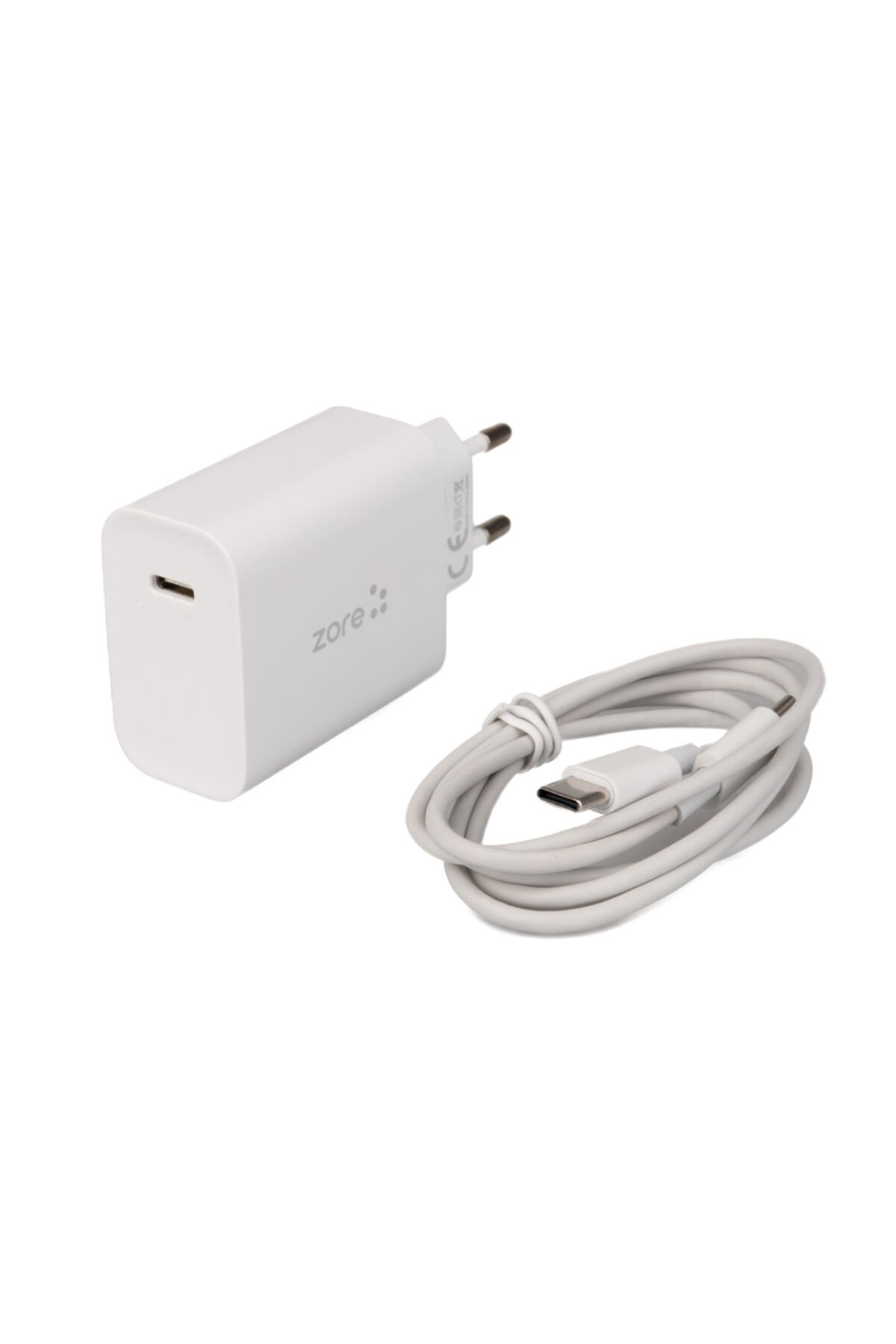 BSAY XMac Serisi X6 Type-C to Type-C Ev Şarj Aleti 20W - Beyaz Beyaz