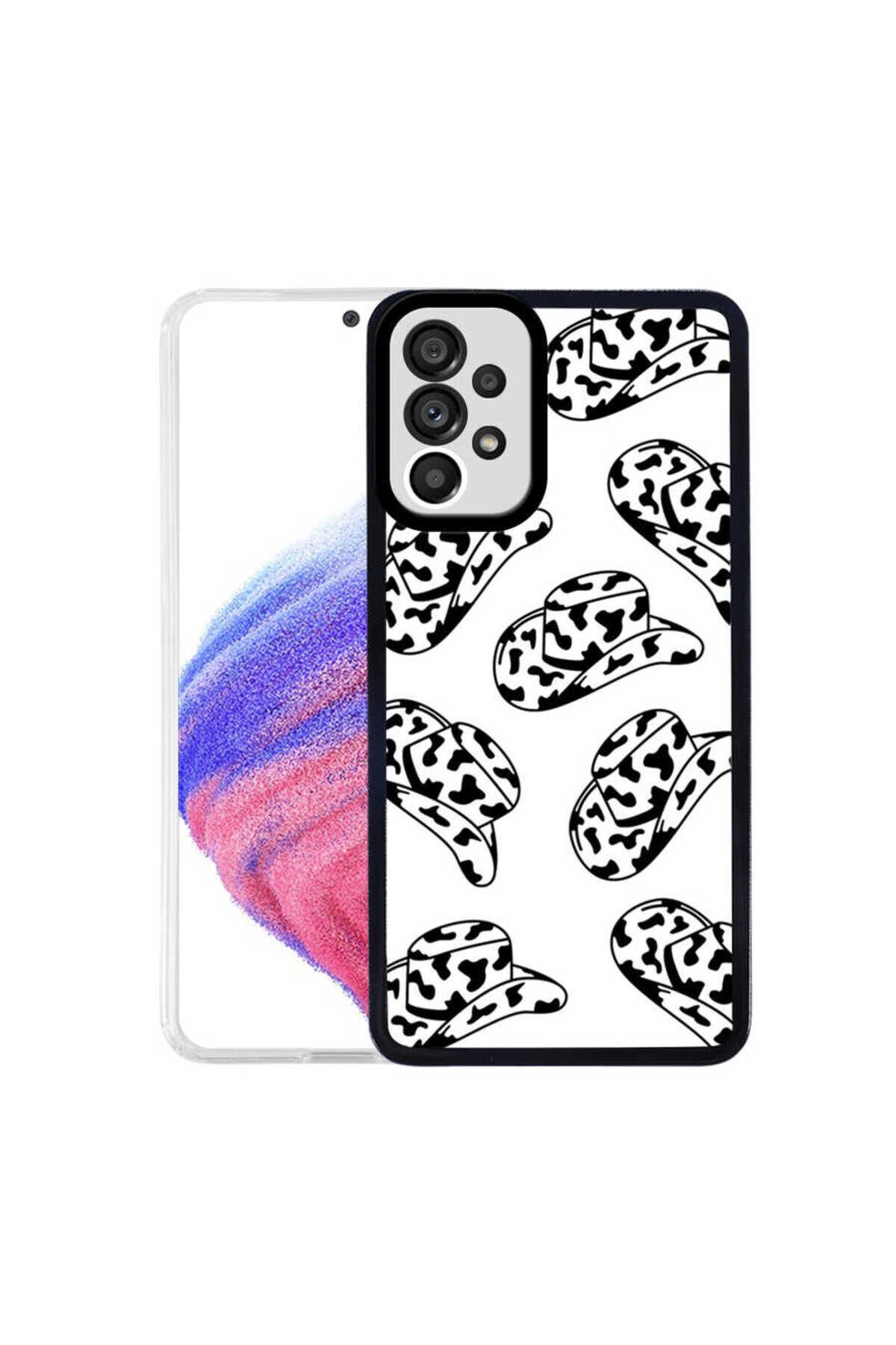 Galaxy A73 Kılıf GZST M-Fit Desenli Kapak - Hat No5 Hat No5