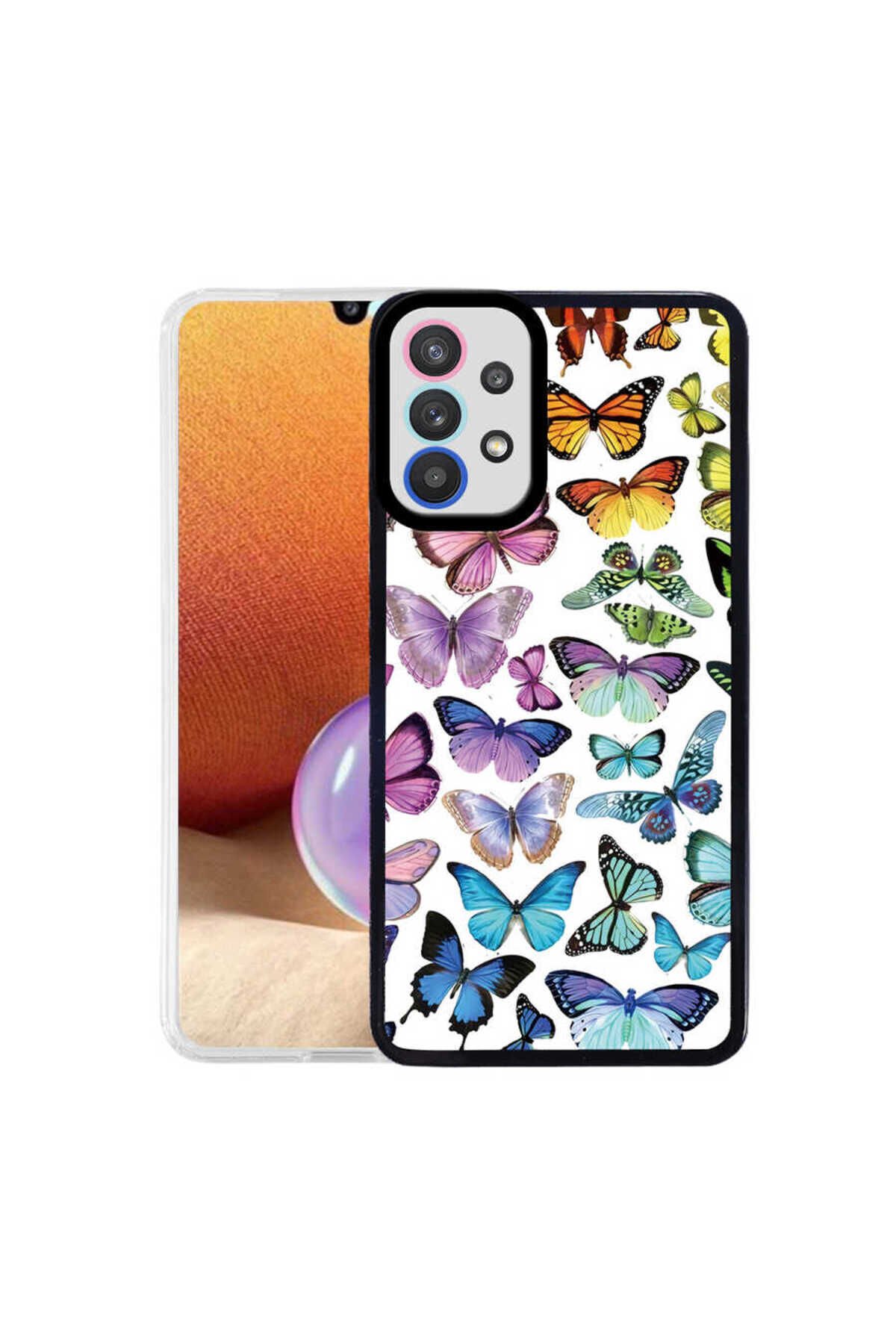 Galaxy A32 4G Kılıf BSAY M-Fit Desenli Kapak - Hat No5 Hat No5