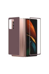 Galaxy Z Fold 2 Uyumlu BSAY Ön Arka 5D Full Yapışkanlı Temperli Ekran Koruyucu