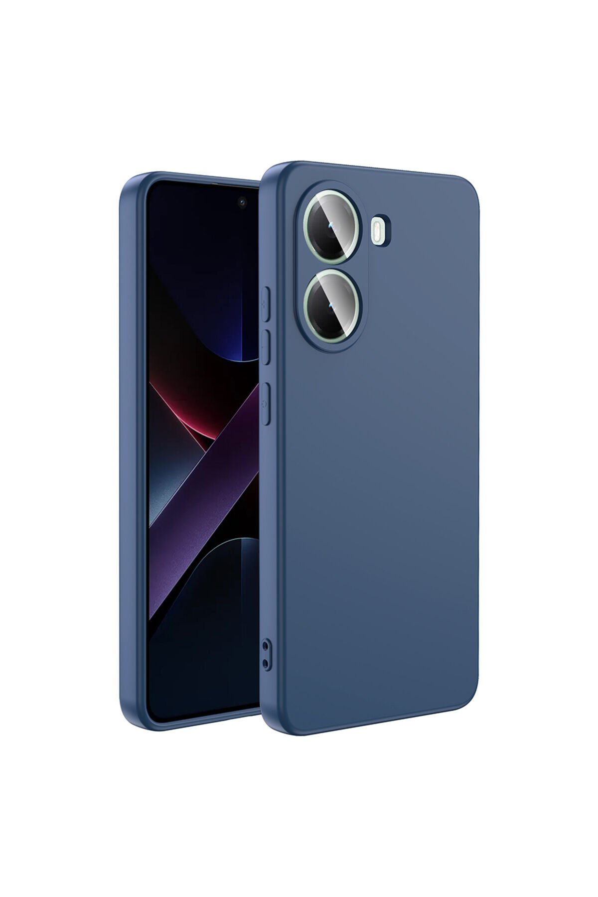 Poco X7 Pro Kılıf FRMS Mara Lansman Kapak - Lacivert Lacivert