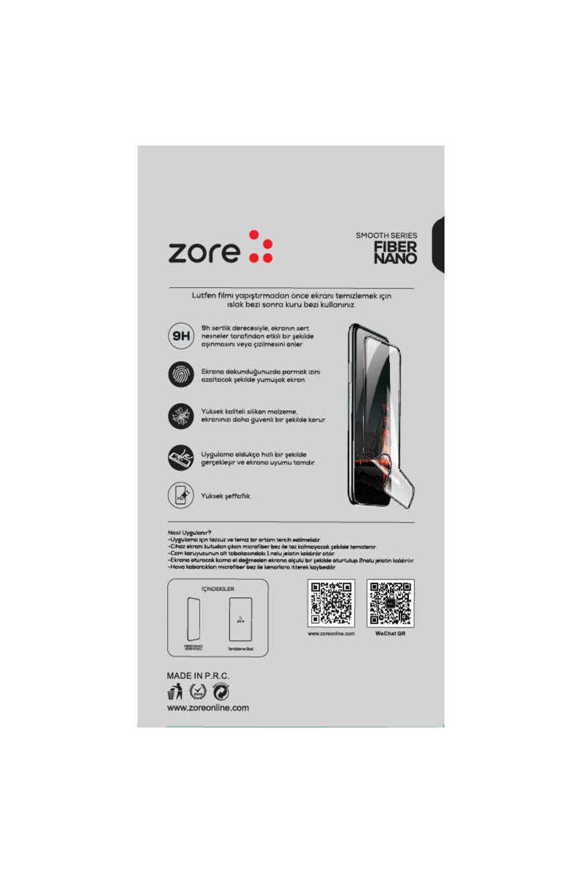 Realme C25 Uyumlu BSAY Fiber Nano Ekran Koruyucu