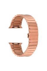 Watch 42mm Kordon Uyumlu KRD-79 Metal Strap Kayış BSAY- Siyah Gümüş