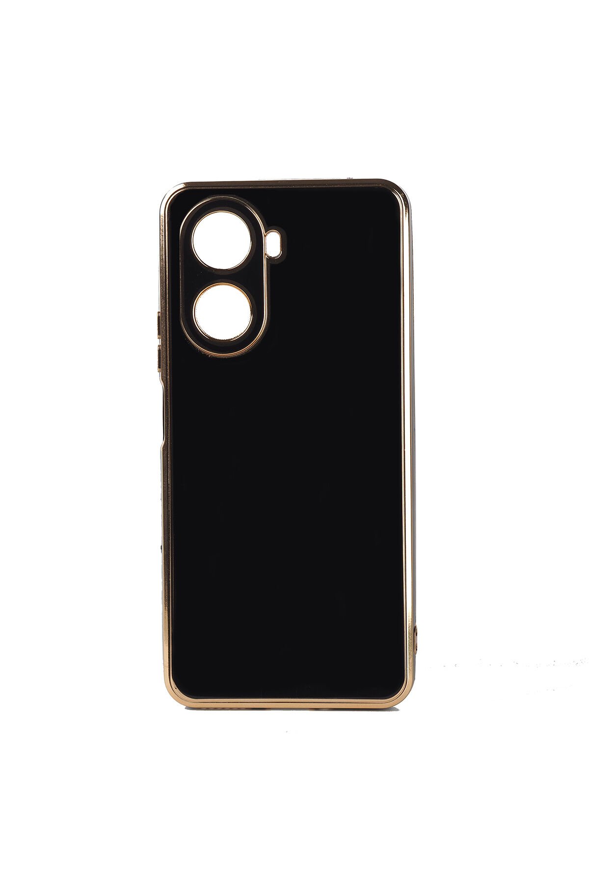 Huawei Nova 10 SE Kılıf BSAY Bark Kapak - Rose Gold Siyah