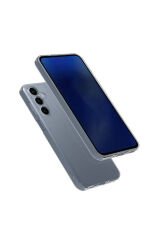 Galaxy S24 FE Uyumlu BSAY Süper Silikon Kapak Şeffaf