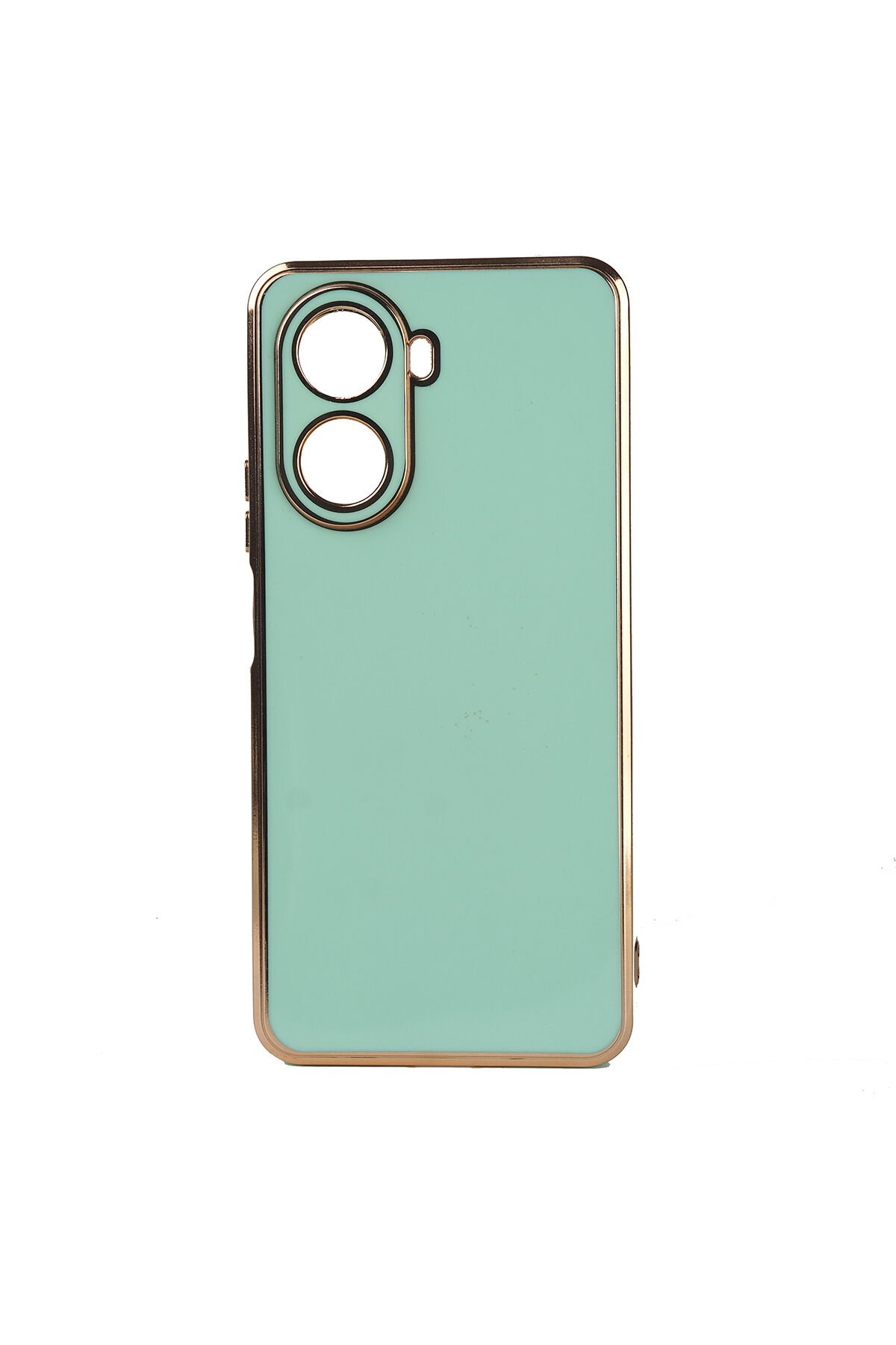 Huawei Nova 10 SE Kılıf BSAY Bark Kapak - Rose Gold Açık Yeşil