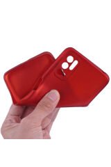 Poco M3 Pro Kılıf TKNC Premier Silikon Kapak - Mürdüm Mürdüm