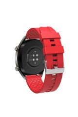 Huawei GT2 46mm KRD-23 Uyumlu EFR Kordon-Kırmızı