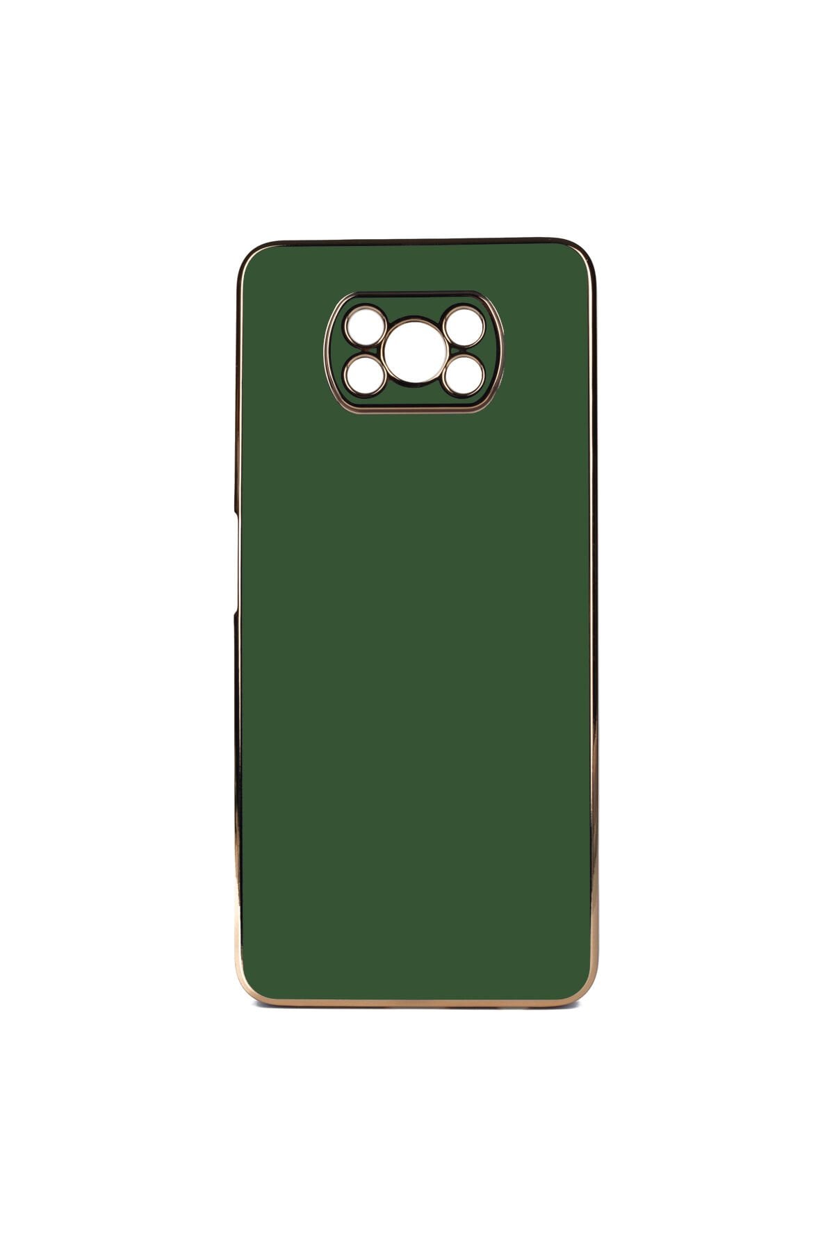 Poco X3 Kılıf BSAY Bark Kapak - Mor Koyu Yeşil