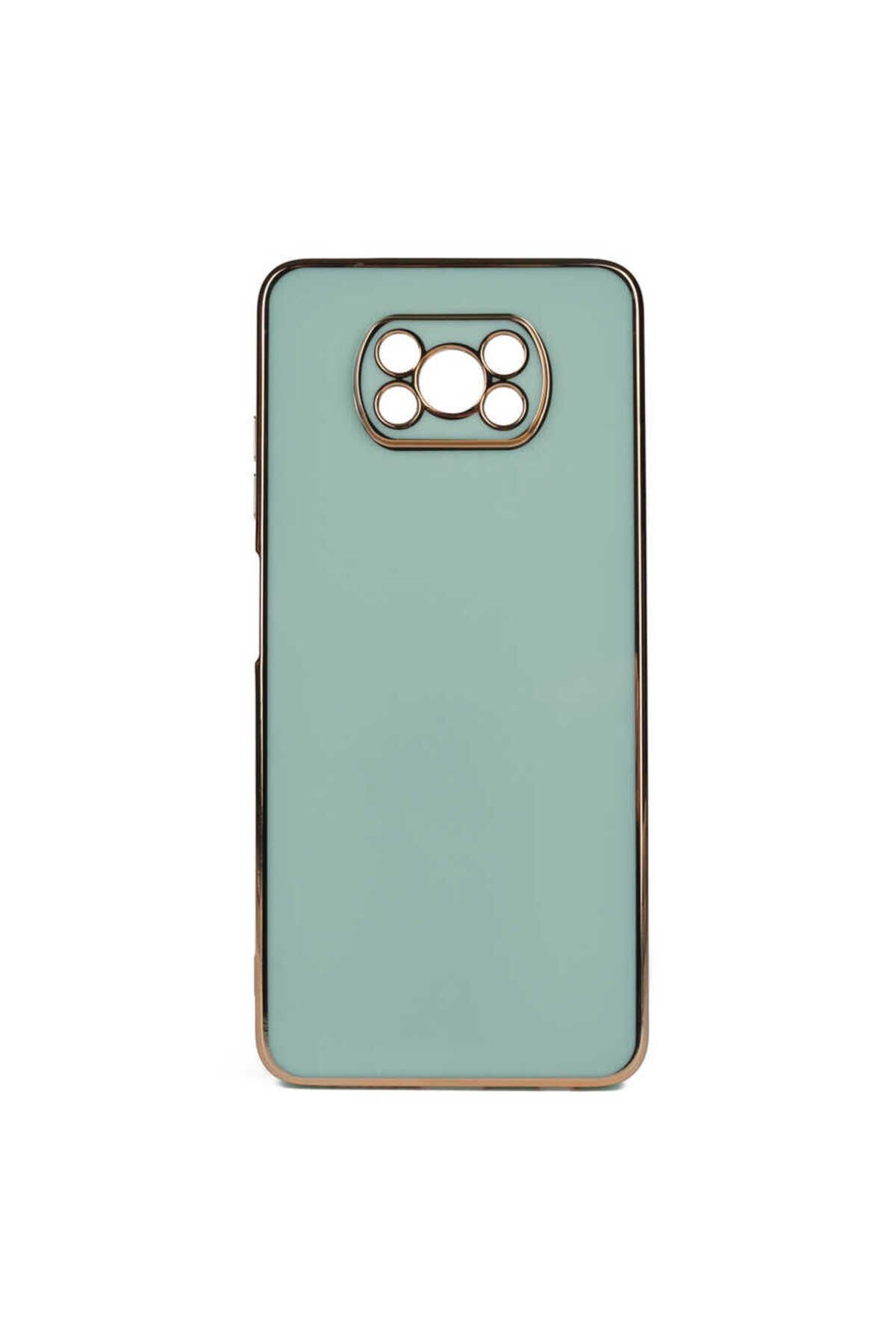 Poco X3 Kılıf BSAY Bark Kapak - Mor Beyaz