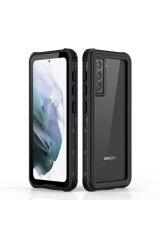 Galaxy S21 Plus Kılıf 1-1 Su Geçirmez Kılıf - Siyah Siyah