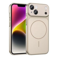 iPhone 15 Kılıf Zore M-Safe Şarj Özellikli Kamera Korumalı Formen Kılıf