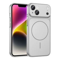 iPhone 15 Kılıf Zore M-Safe Şarj Özellikli Kamera Korumalı Formen Kılıf