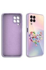 Galaxy M33 Kılıf Kamera Korumalı Desenli Sert Silikon NXAR Epoksi Kapak - NO2 No7