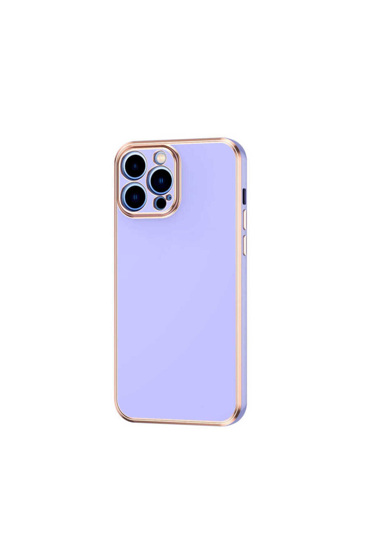 iPhone 12 Pro Uyumlu BSAY Bark Kılıf-Lacivert Mor