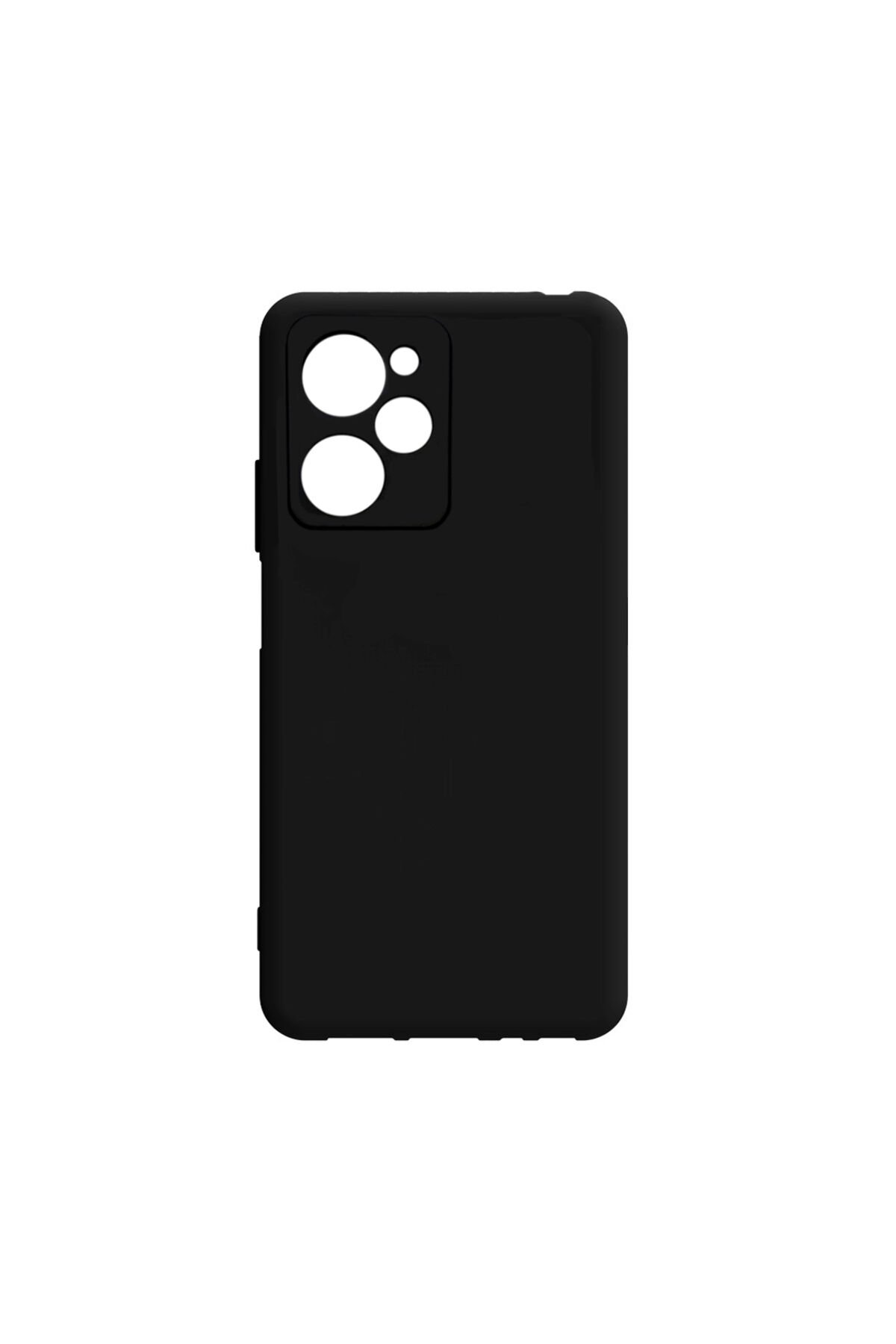 Poco X5 Pro Kılıf BSAY Biye Silikon - Siyah Siyah