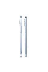 iPhone 15 Plus Uyumlu BSAY Magsafe Şarj Özellikli Şeffaf Tek Kamera Çerçeveli Porto Kılıf-Renk Renksiz