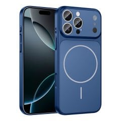 iPhone 14 Pro Max Kılıf Zore M-Safe Şarj Özellikli Kamera Korumalı Formen Kılıf