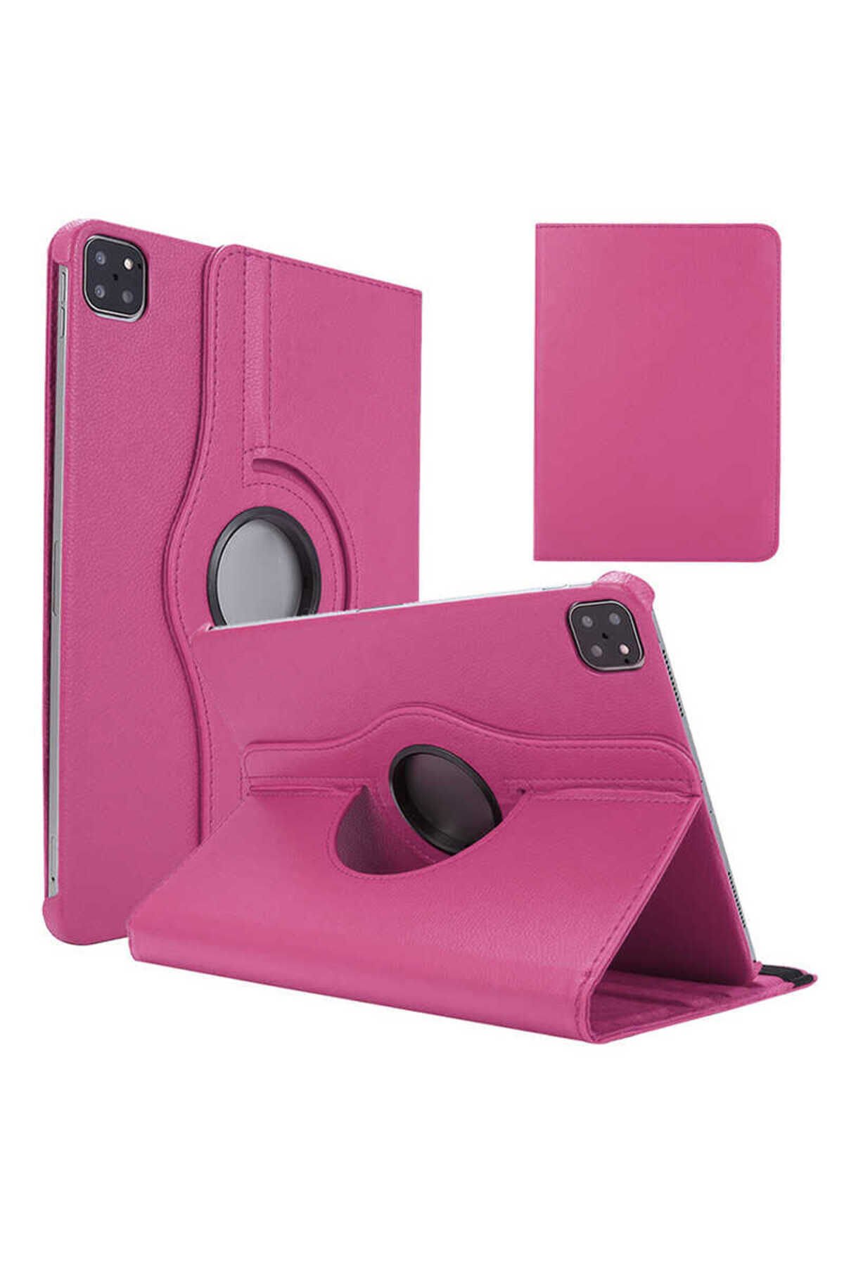 iPad Air 11 2025 M3 BSAY Dönebilen Standlı Kılıf - Pembe
