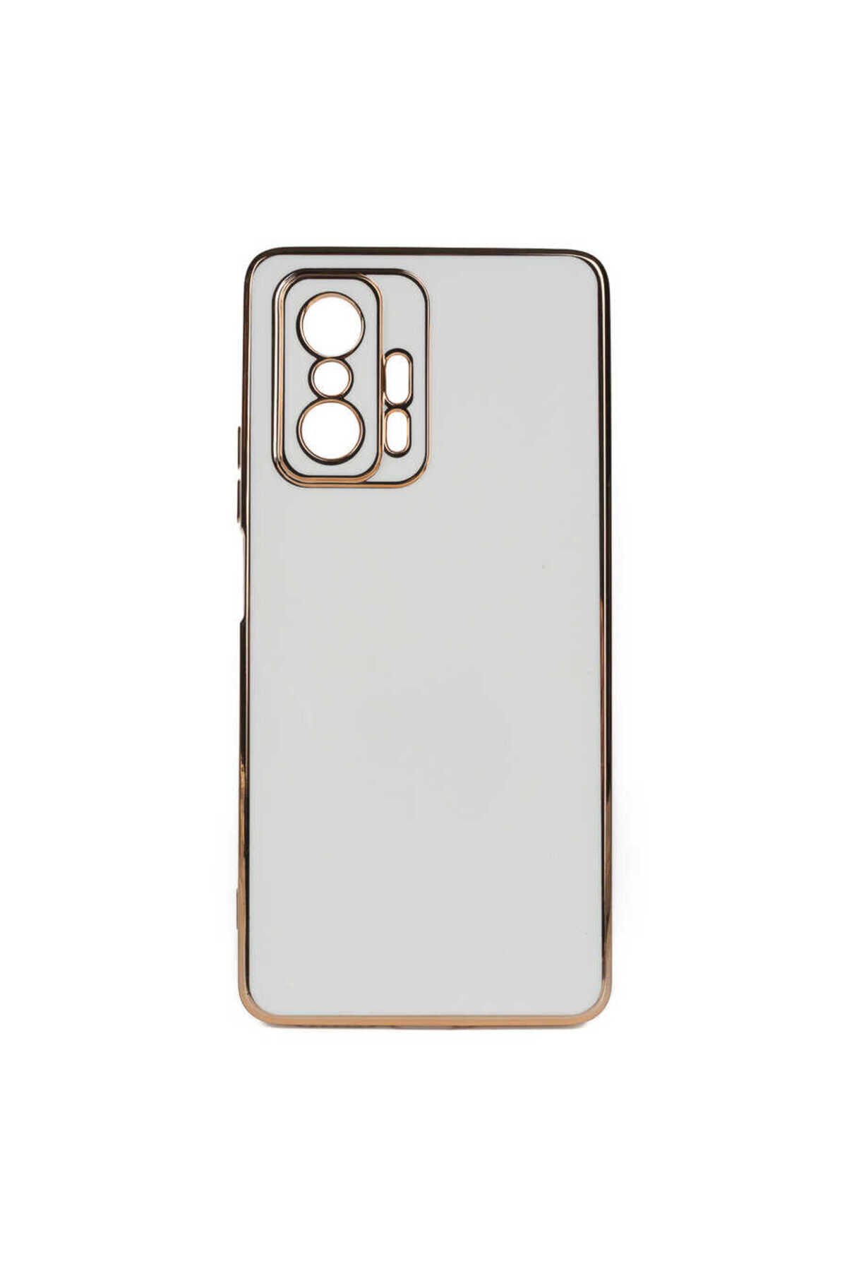 Mi 11T 5G Kılıf BSAY Bark Kapak - Beyaz Beyaz