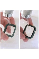 Watch 42mm BSAY Watch Gard 01 Ekran Koruyucu - Kırmızı Beyaz