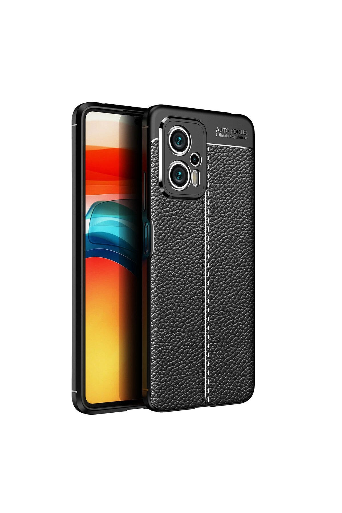 Poco X4 GT Kılıf BSAY Niss Silikon Kapak - Siyah Siyah