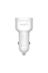 SBT CC-02 Hızlı Şarj Özellikli LED Işıklı QC 3.0 USB-A ve Type-C PD Araç Şarj Başlığı PD 20W - Beya