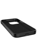 iPhone 14 Pro Max Uyumlu Magsafe Wireless Şarj Özellikli Pastel Renk Silikon BSAY Plas Kılıf-L Koyu Yeşil