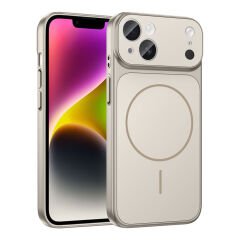 iPhone 14 Kılıf Zore M-Safe Şarj Özellikli Kamera Korumalı Formen Kılıf