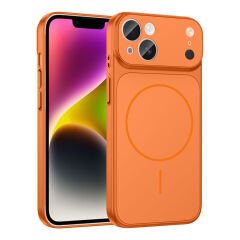 iPhone 14 Kılıf Zore M-Safe Şarj Özellikli Kamera Korumalı Formen Kılıf