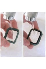 Watch 44mm BSAY Watch Gard 01 Ekran Koruyucu - Pembe Koyu Beyaz