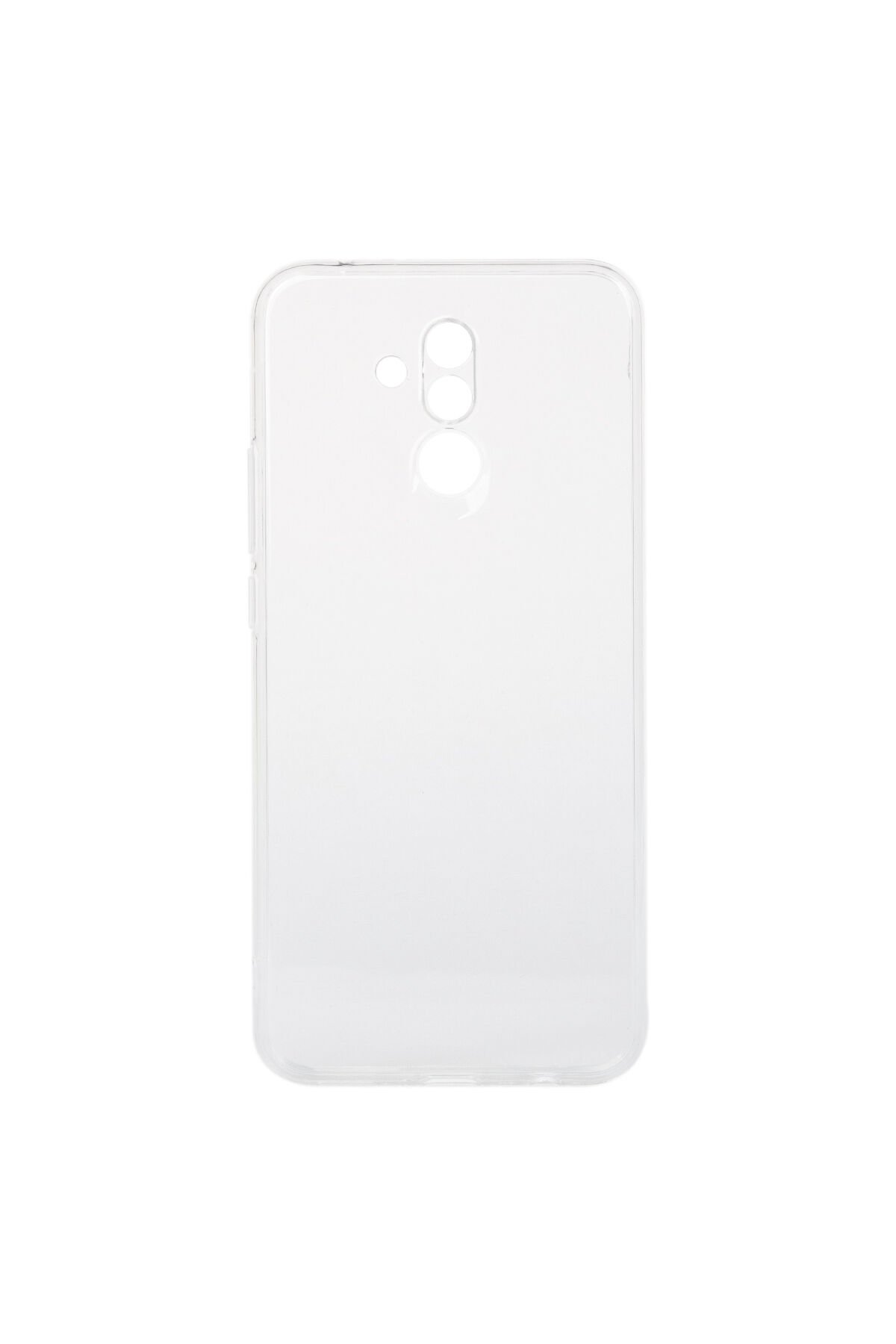 Huawei Mate 20 Lite Kılıf BSAY Kamera Korumalı Süper Silikon Kapak - Renksiz Renksiz