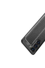Galaxy S23 Uyumlu BSAY Niss Silikon Kılıf-Lacivert Siyah