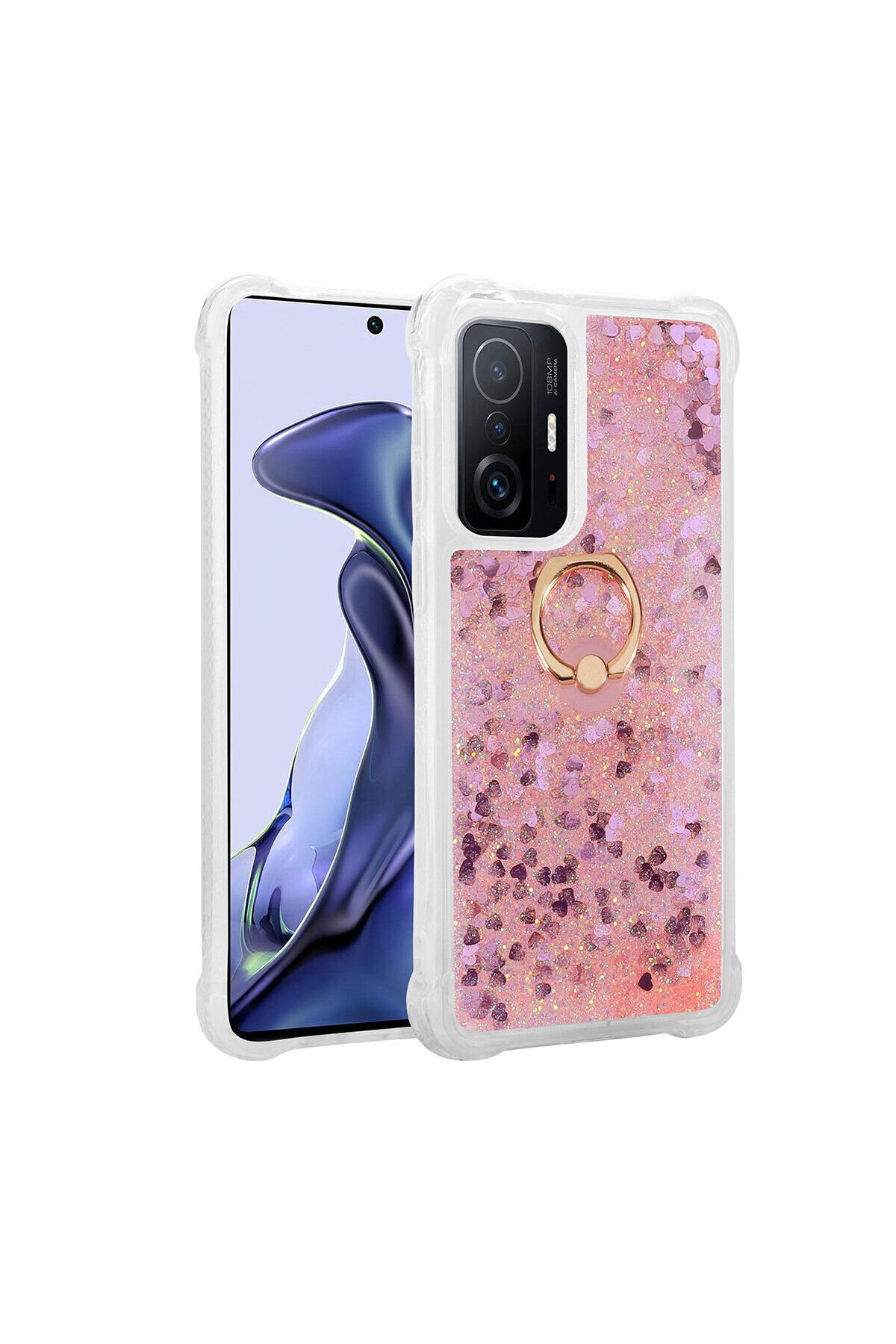 Mi 11T 5G Kılıf GZST Milce Kapak - Pembe Pembe