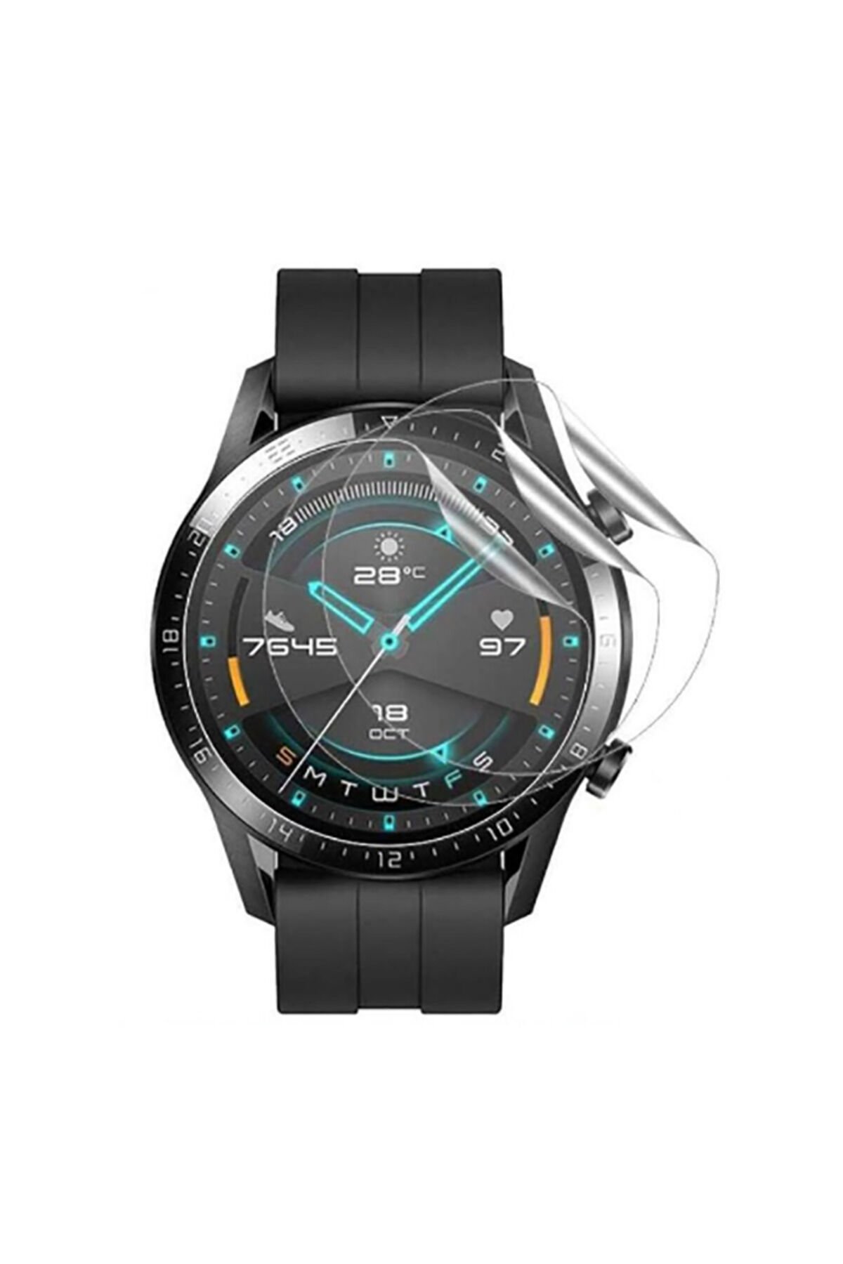 Galaxy Watch Active 2 44mm BSAY Narr Tpu Body Ekran Koruyucu - Renksiz Şeffaf