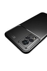 Vivo V21 Kılıf STSR Negro Silikon Kapak - Siyah Siyah