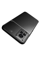 Vivo V21 Kılıf STSR Negro Silikon Kapak - Siyah Siyah