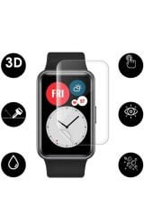 Huawei Watch Fit BSAY Narr Tpu Body Ekran Koruyucu - Renksiz Şeffaf