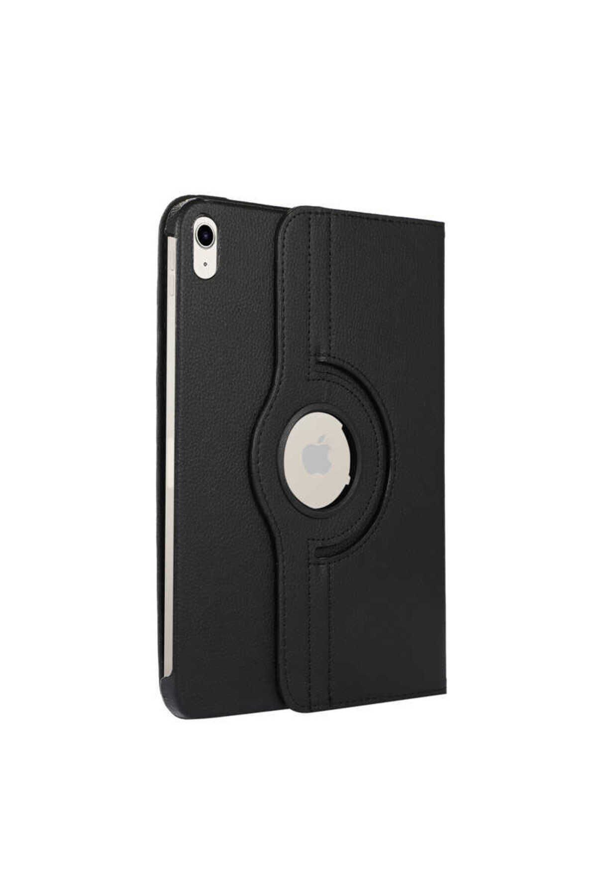 iPad 11.Nesil 2025 ATA Dönebilen Standlı Kılıf - Pembe Koyu Pembe Koyu