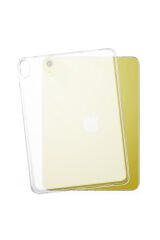 iPad 11.Nesil 2025 Kılıf ZPRB Tablet Süper Silikon Kapak - Renksiz Renksiz
