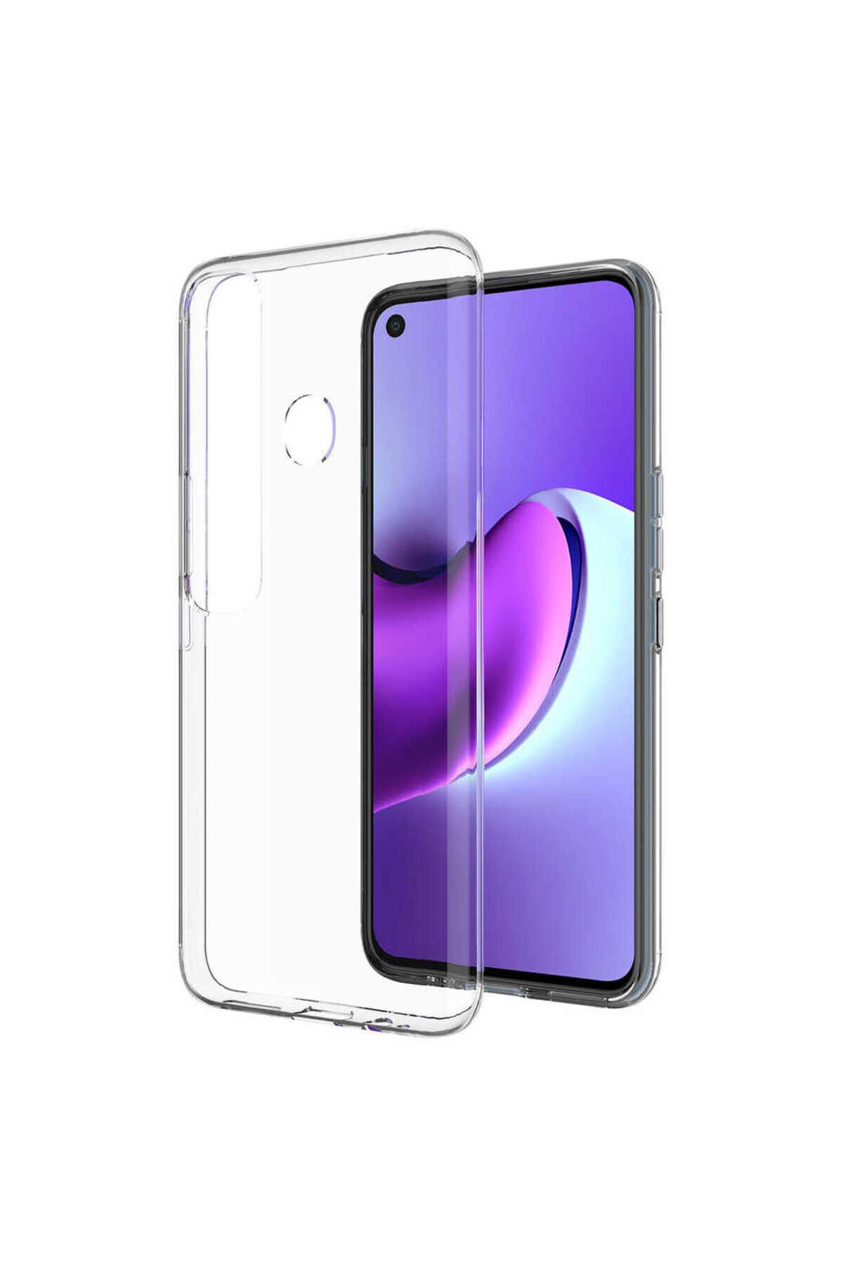 Tecno Spark 7 Pro Kılıf BSAY Süper Silikon Kapak - Renksiz Renksiz