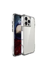 iPhone 16 Pro Max Kılıf AiHTTgli Şeffaf BSAY İncek Kapak-Şeffaf Şeffaf