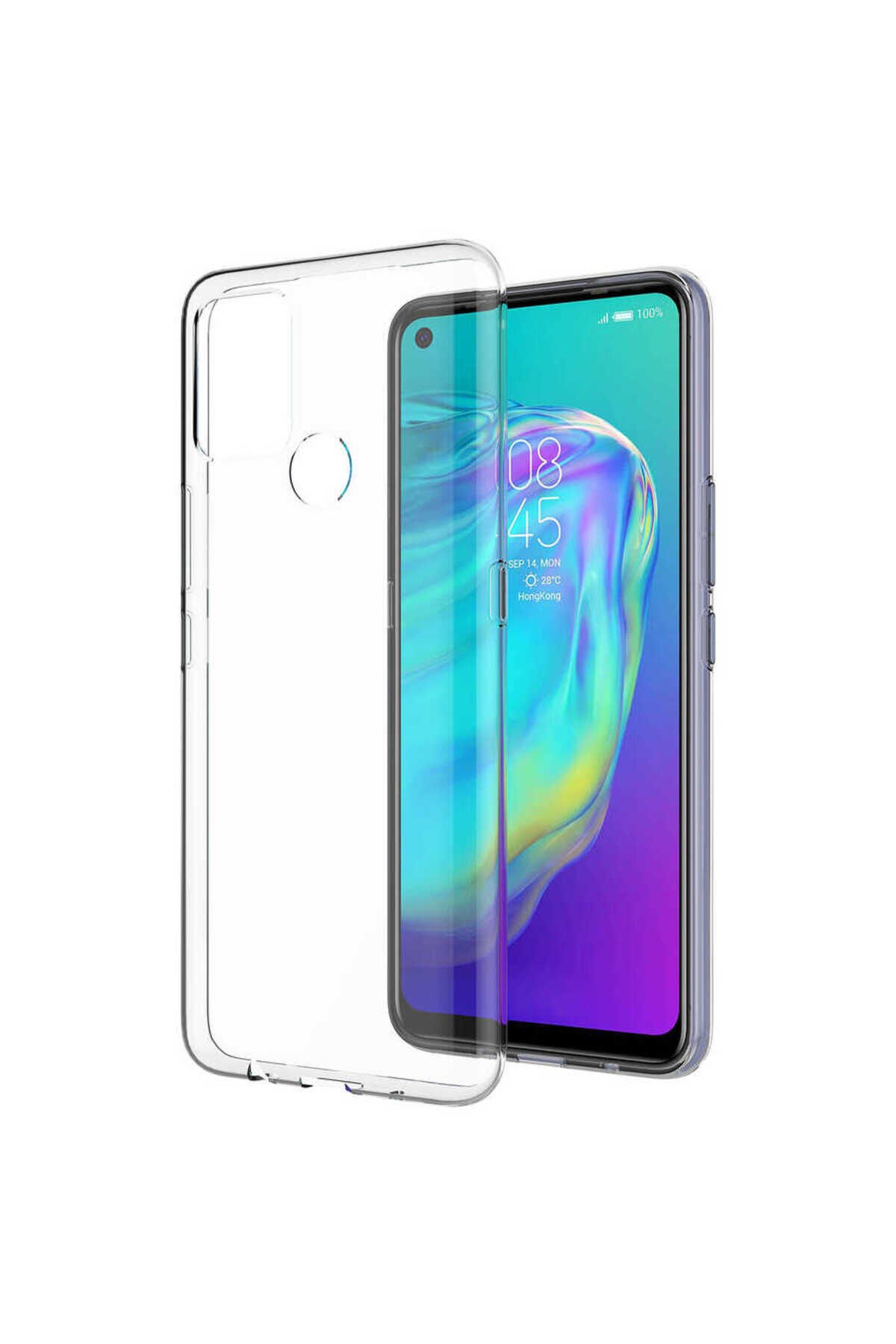 Tecno Pova Kılıf BSAY Süper Silikon Kapak - Renksiz Renksiz